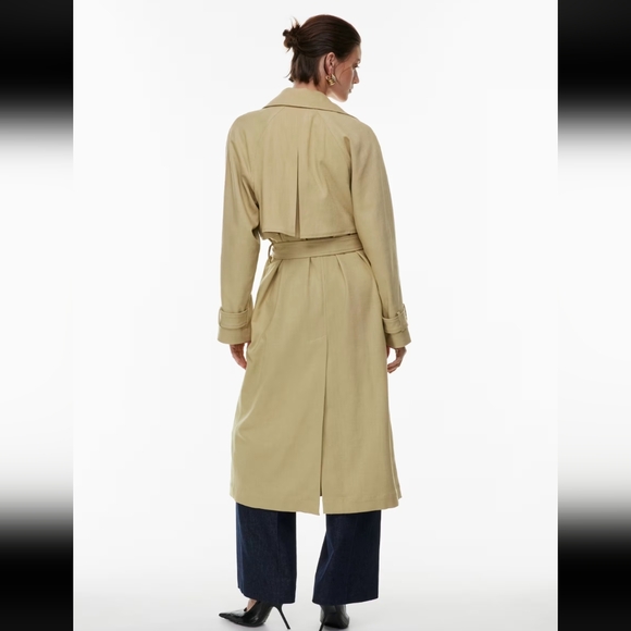 Babaton Size L Cultivate Trench Coat - Picture 5 of 9